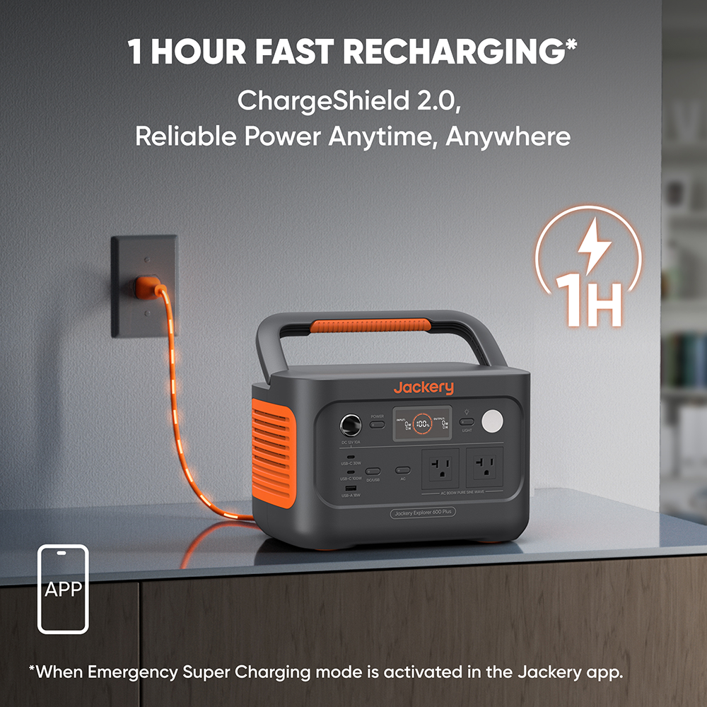 Jackery E600Plus Portable Power Station