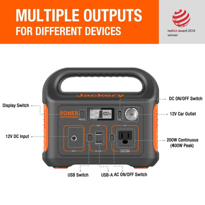 Jackery E290 290Wh portable power station